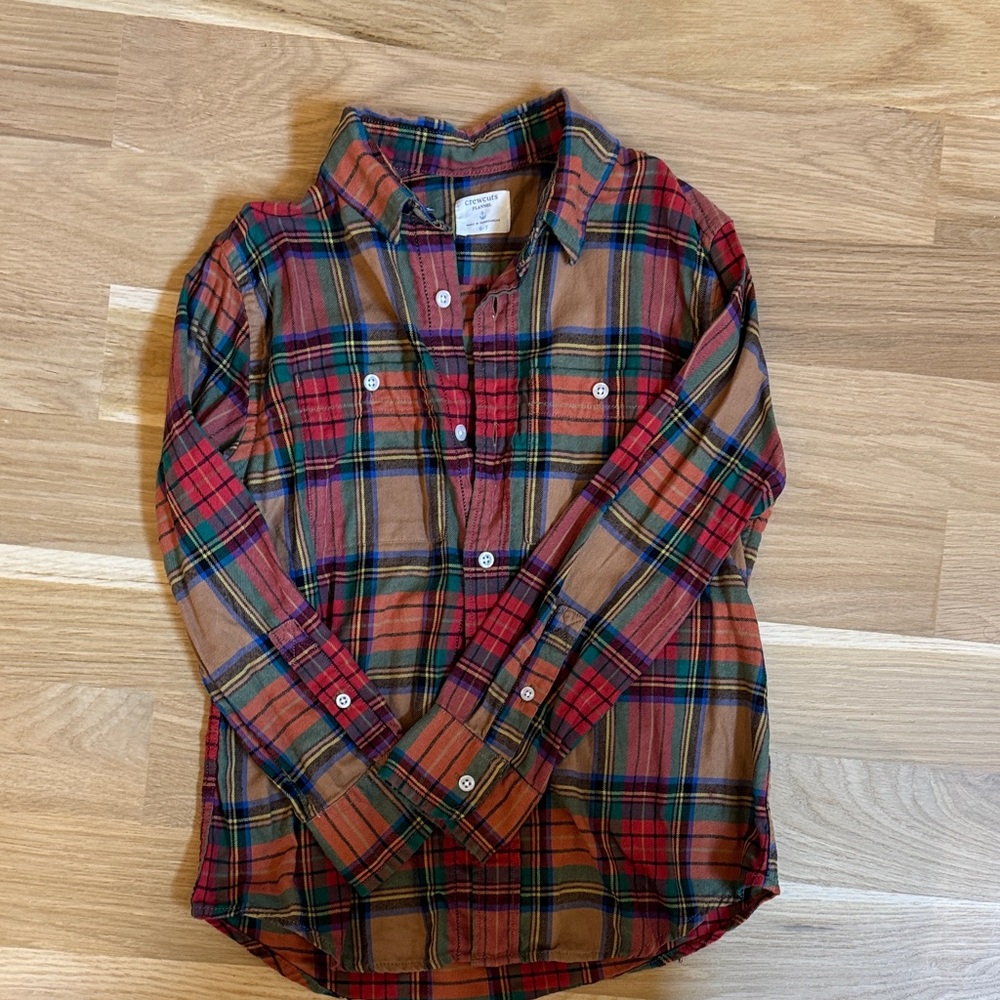 Crewcuts Multicolor Plaid Button Down Shirt